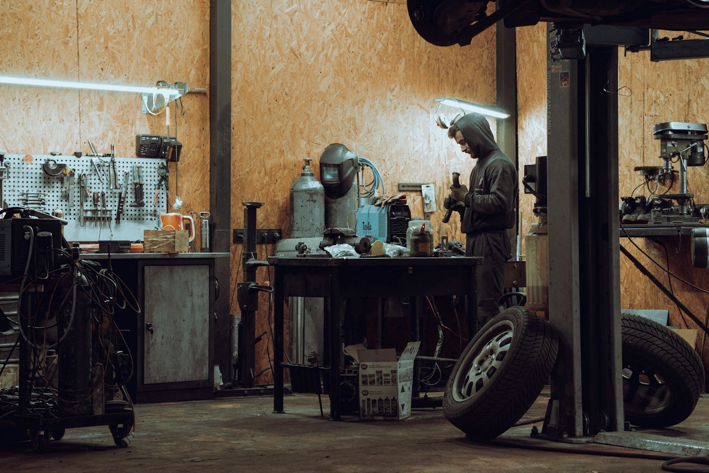 Garage automobile